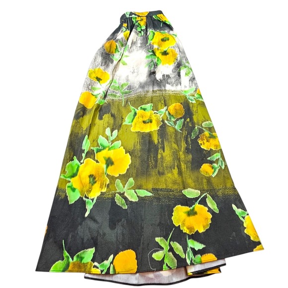 Zara Skirt Womens Medium High Waist Midi Floral ZW Collection Artsy Romantic - Picture 5 of 9